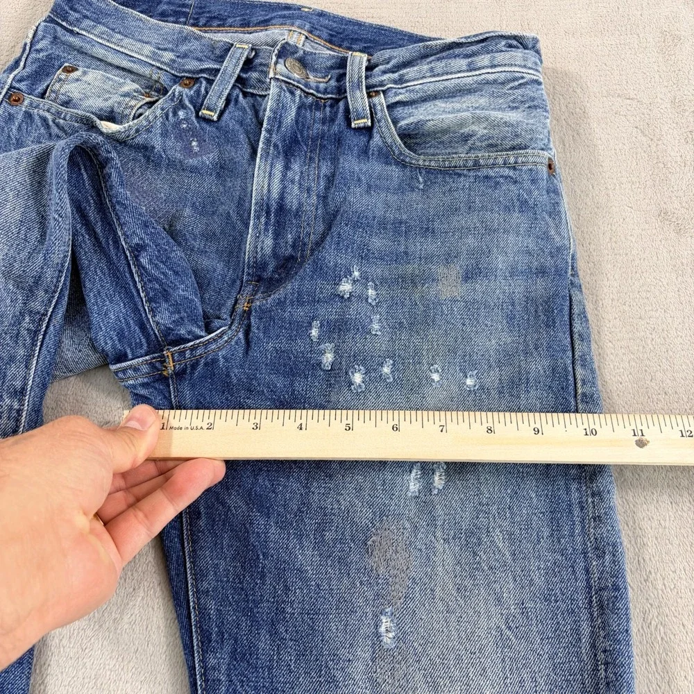 Levis 501Z XX Selvedge‎ Denim LVC 1954 Big E Jeans Blue Men 27x30 (Tag 28)